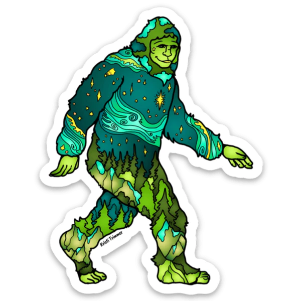 AK Wild & Free Sticker