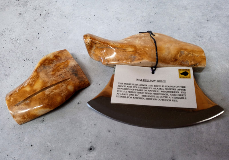 Walrus Jaw Bone Ulu