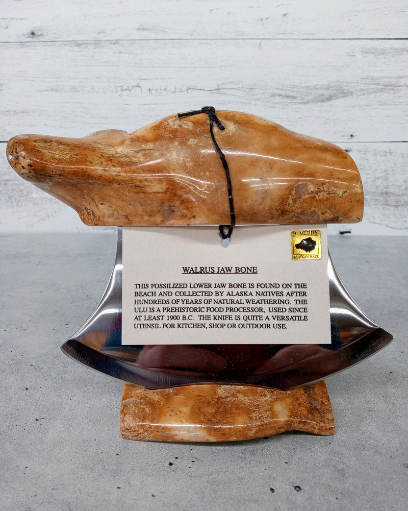 Walrus Jaw Bone Ulu