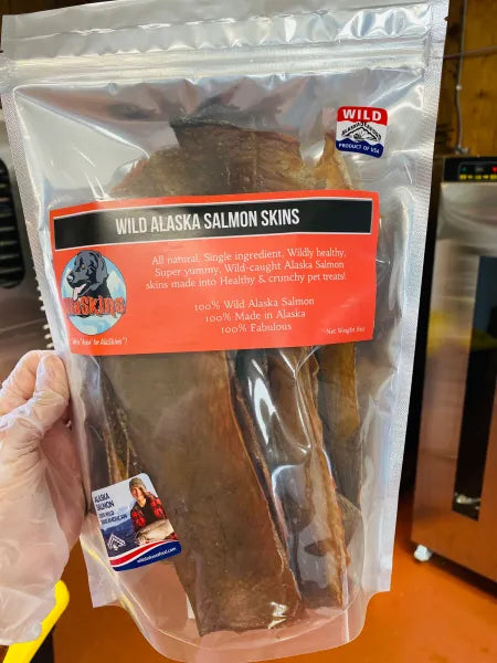 AlaSkins Salmon & Halibut Dog Treats