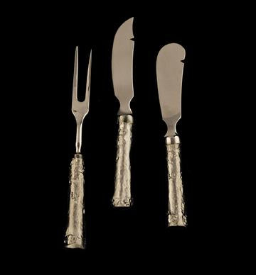 Birch Bark 3 Piece Serving Utensil Set