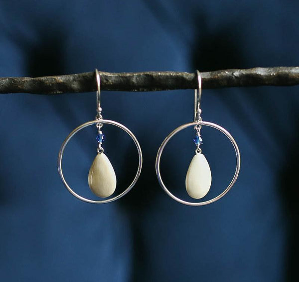 Hoop Drop Earrings