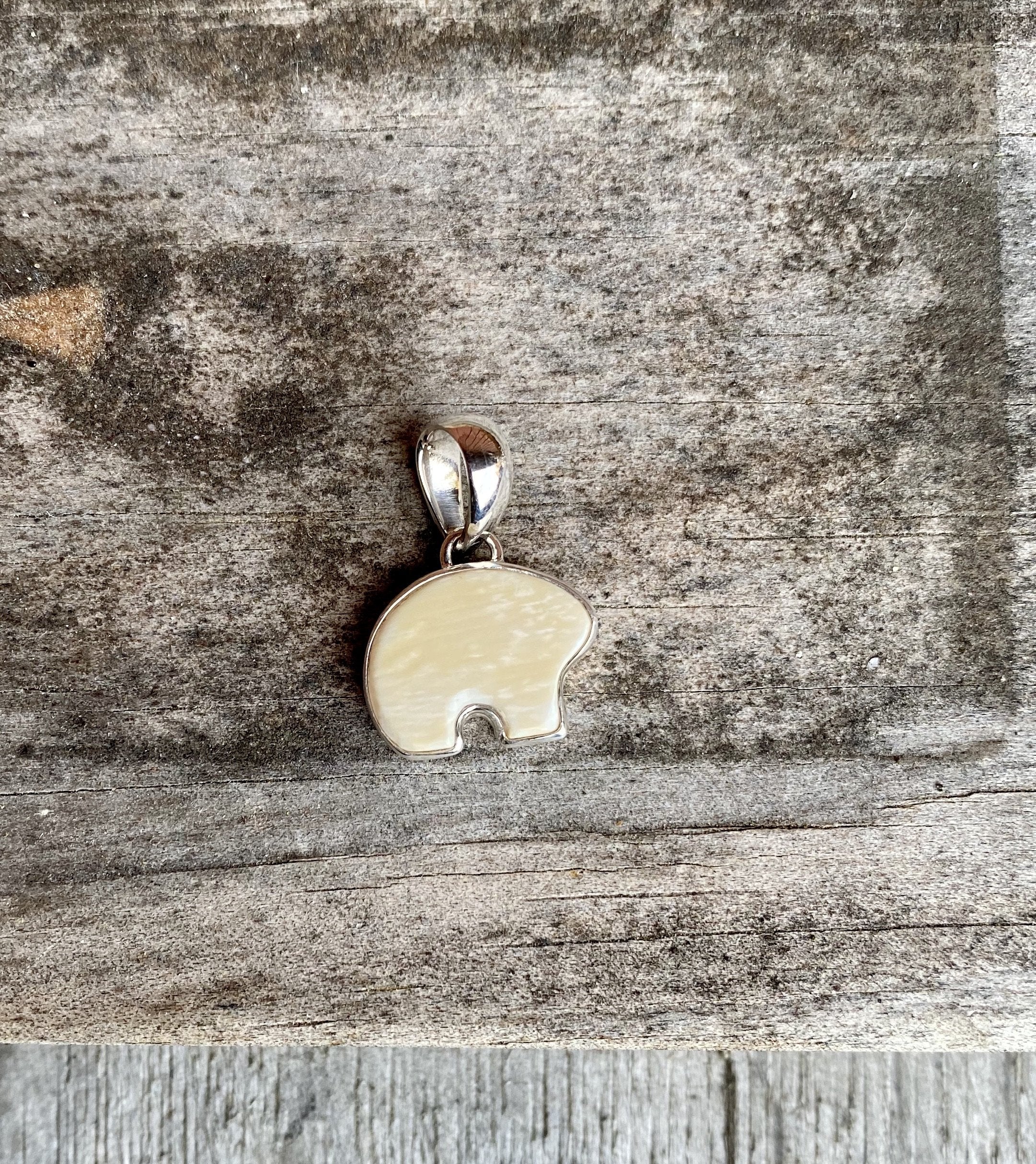 Mammoth Ivory Nanook (Bear) Pendant