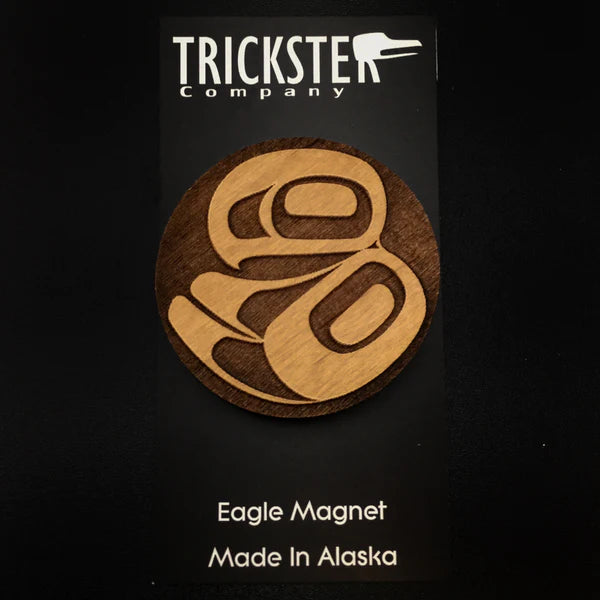 Trickster Wood Magnets
