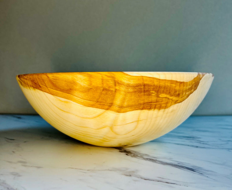 Wooden "Knotty But Nice" Round Bowl - Plain and Engraved