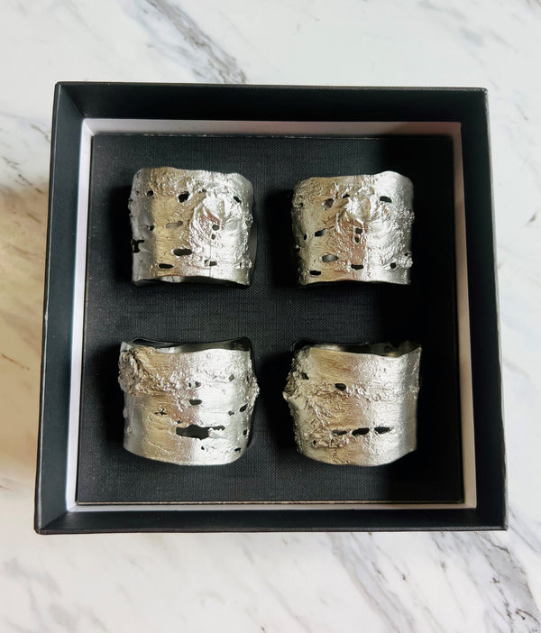Birch Bark Napkin Rings