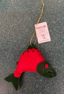 Calico Cache Handstiched Ornaments